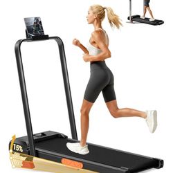 Walking Pad Treadmill with 15% Incline