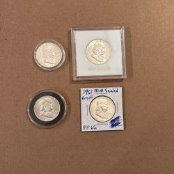 Benjamin Half Dollars