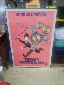 Charlie Chaplin Italy Poster