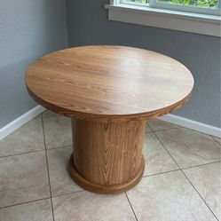 3 ft Round Pedestal Table, Kitchen or Living Space