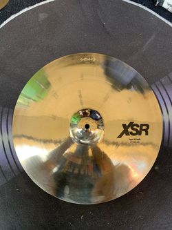 Sabian XSR Series 17” Fast Crash Drum Cymbal BRAND NEW Retails for $229
