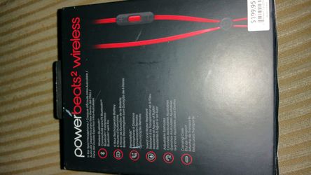 Power beats 2 new in box