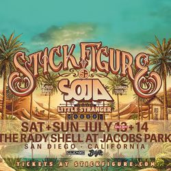 Stick figure - Sunday July 14 - 4 Tickets