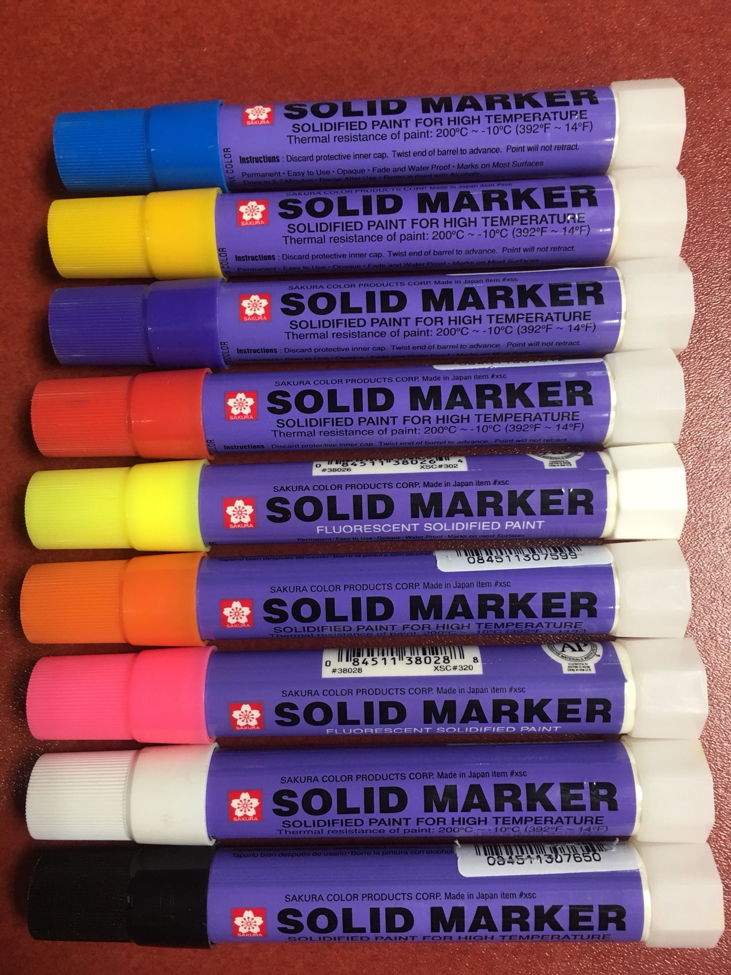 Sakura solid marker streakers