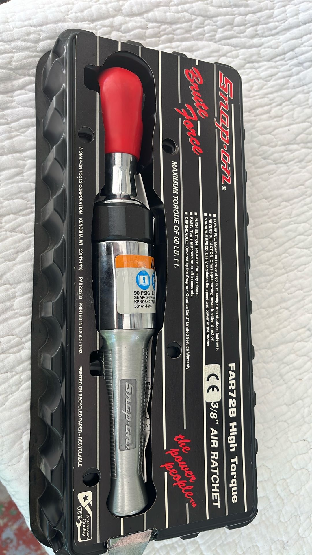 Snap-on#FAR72B Torque