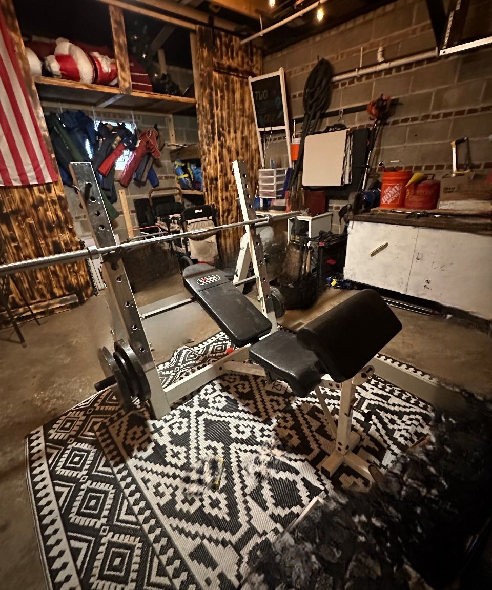 Bench And Weights