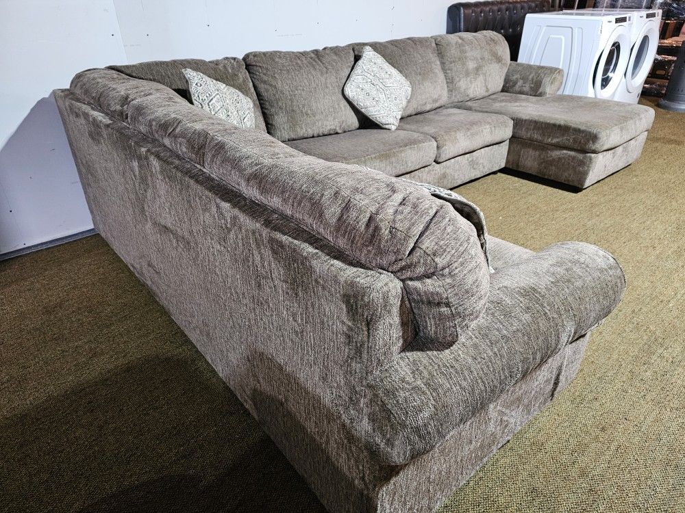 Brown Sectional