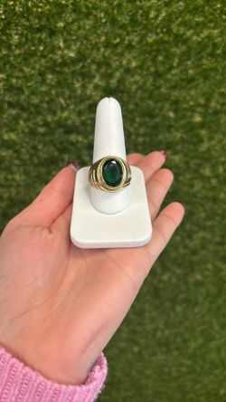 14kt Solid Stone Ring 