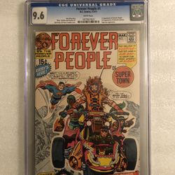 Forever People 1 9.6 CGC (commonly accepted As 1st Full Darkseid)