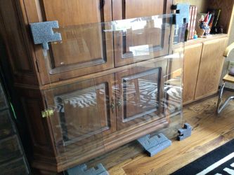 Beveled Glass Dining Room Table