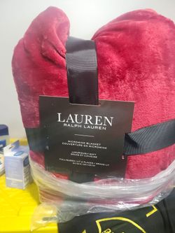 Ralph Lauren Micromink Plush Blanket