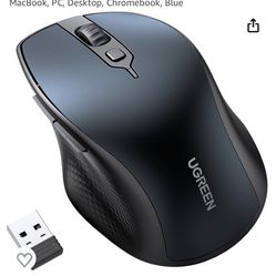I green Ergonomic Wireless Mouse