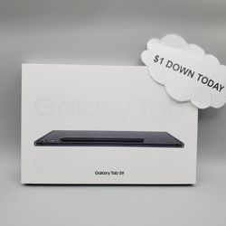 Samsung Galaxy Tab S9 Tablet - Pay $1 DOWN AVAILABLE - NO CREDIT NEEDED