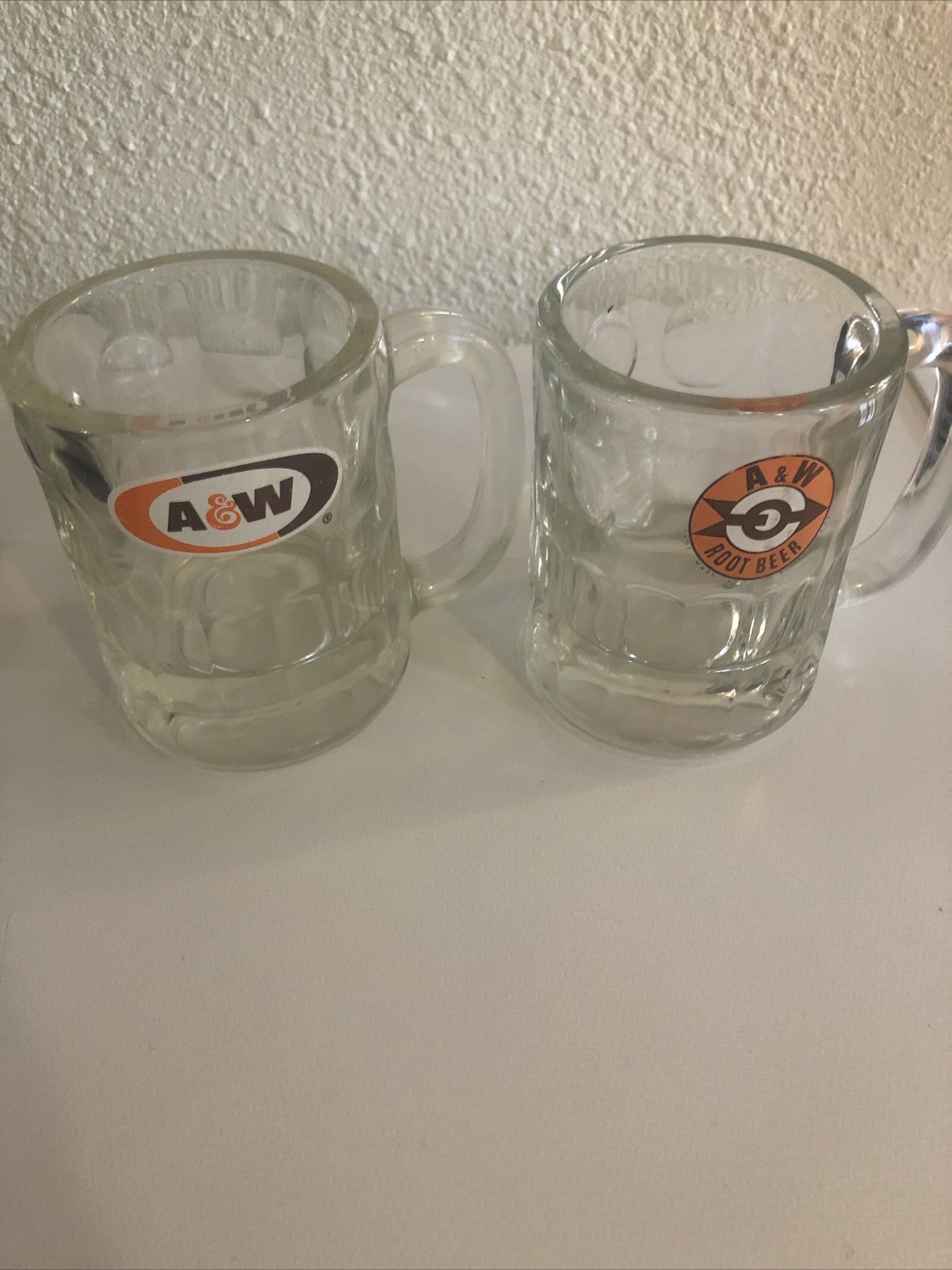 Antique A & W Mugs Set 2