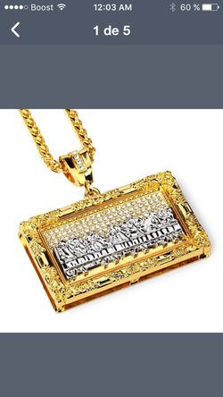 Cadena dijen oro 18k