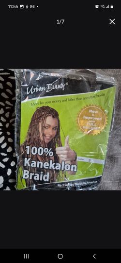 100% Kanekalon Braid wig long