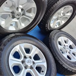17" Toyota Wheels Semi New Tires