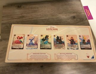 Disney Lorcana Crusader promo box