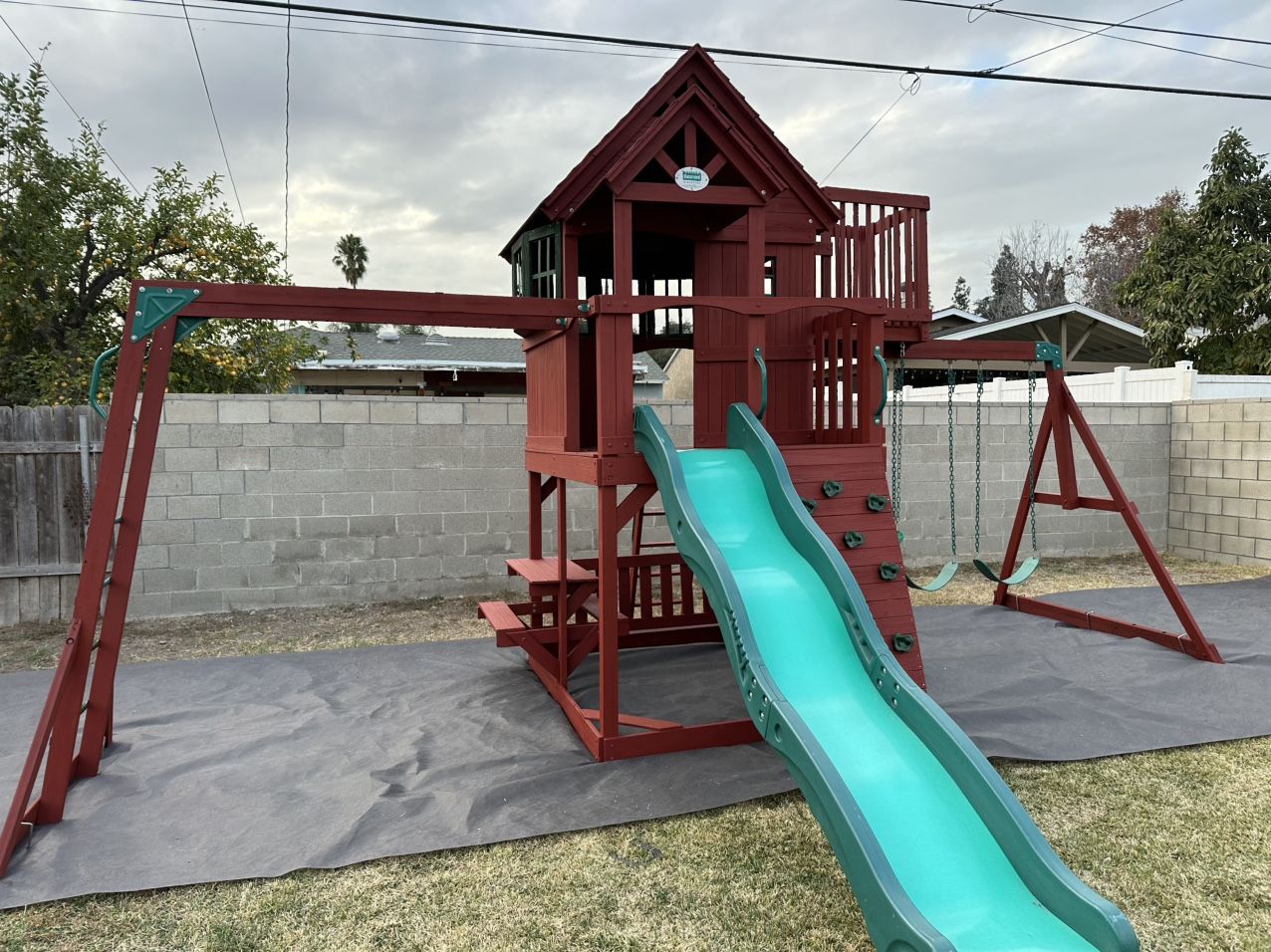 Swing Set Monkey Bars Installation Included