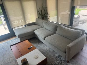 Room&Board Stevens Sofa 116” w/ Left Arm Chase