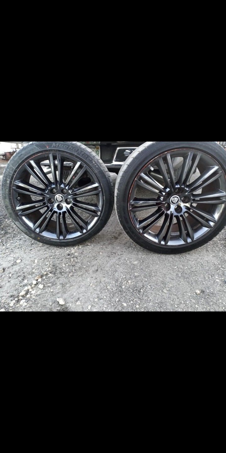 Jaguar rims need repair $500 obo