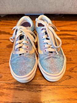Vans Old Skool Glitter Sneakers youth size 1.5