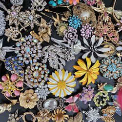 Brooches, Brooches, Brooches 