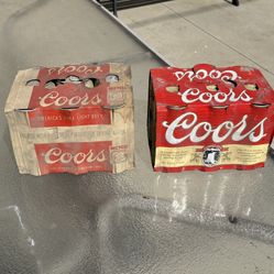 Vintage Coors Beers