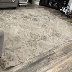 8x10 Rug Camouflage Greige Gradients 