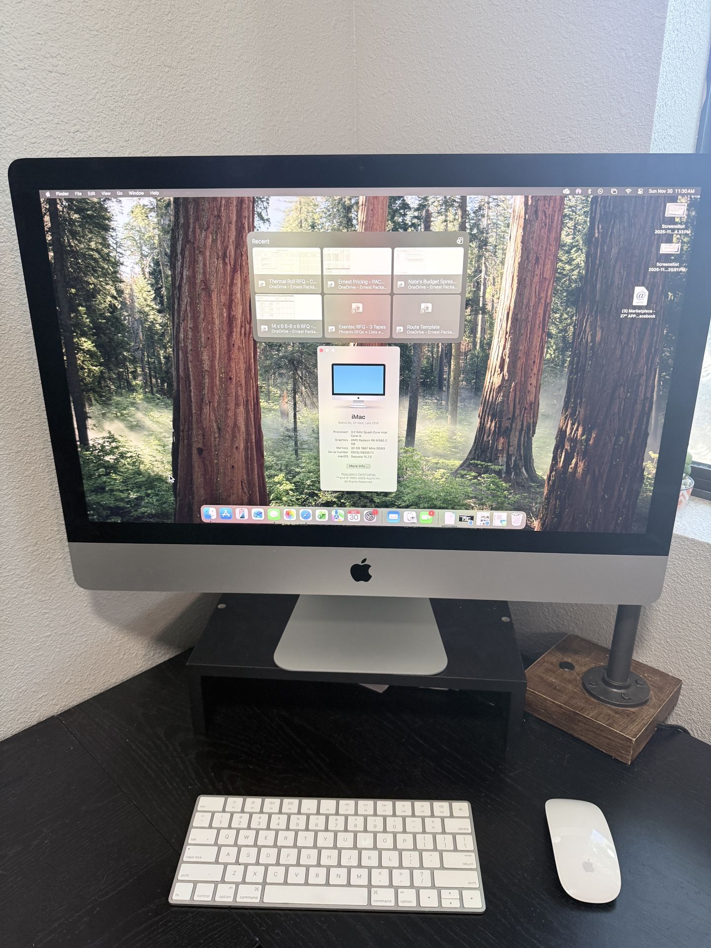 iMac 27” 5K - Late 2015 - 32gb RAM - i5 - 1TB Storage - Excellent Condition