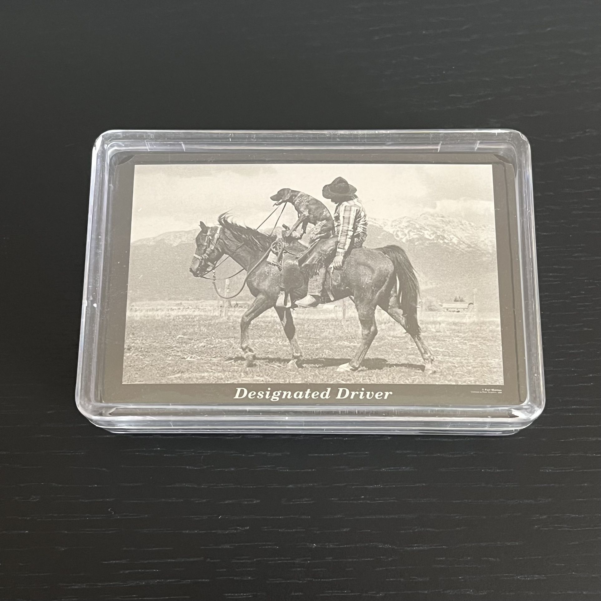 Vintage Playing Cards Designated Driver