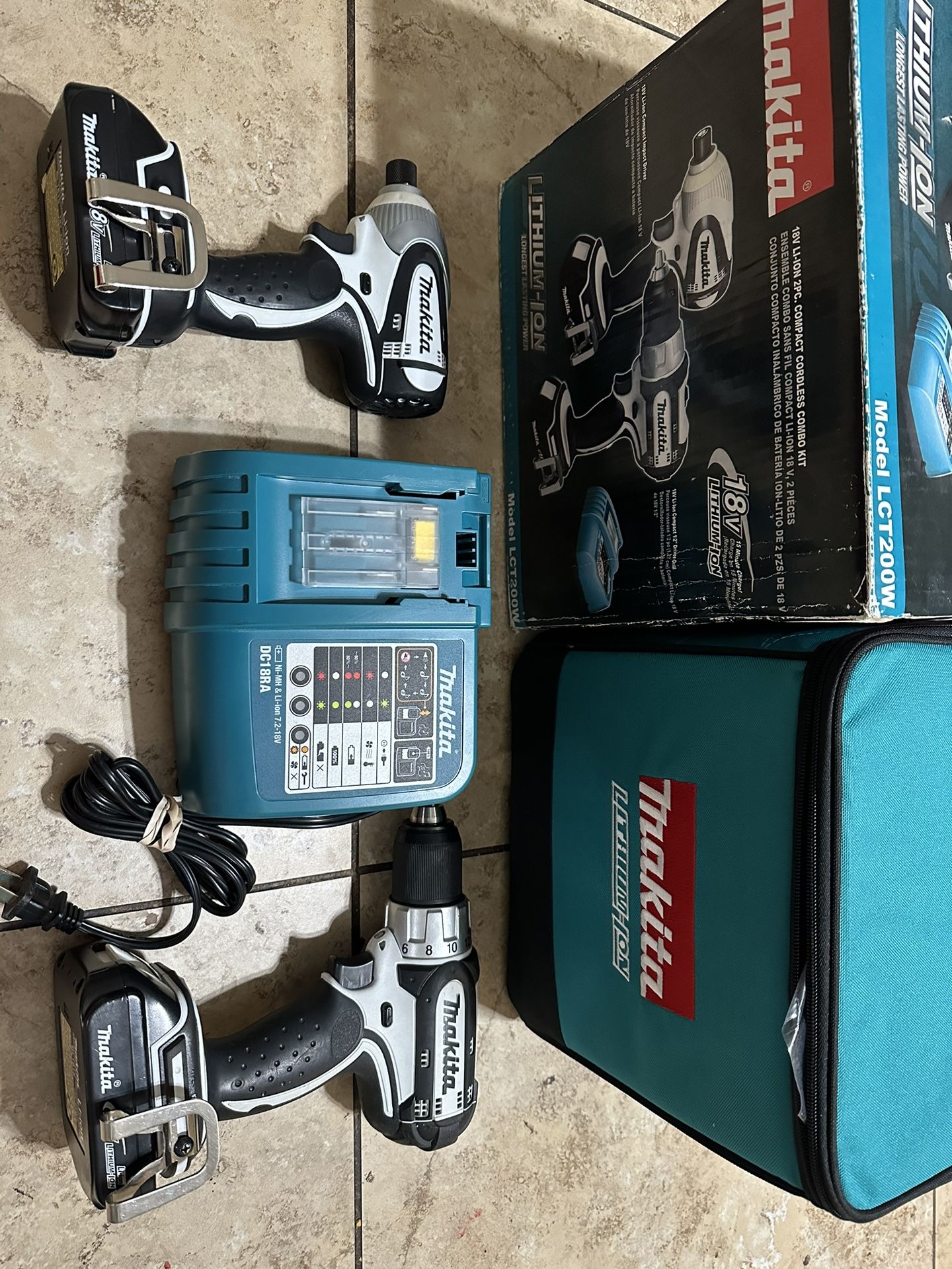 Makita - 2 Drill Set