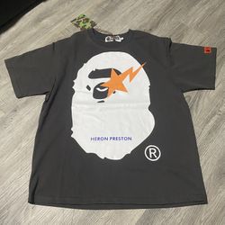 Bape X Heron Preston Relaxed Fit Tee • Brand new • Ships fast