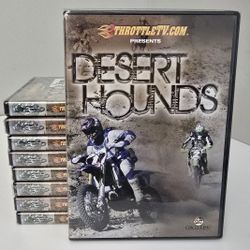 DESERT HOUNDS Presented by Throttle TV Desert Racing DVD New