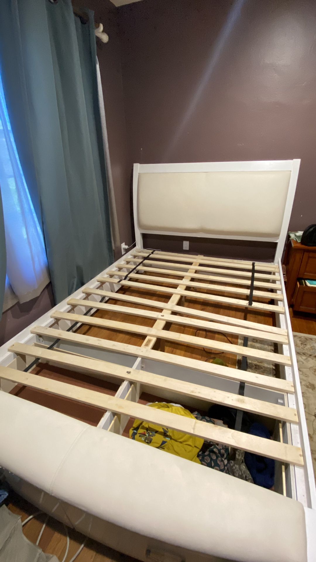 Queen Bed Frame with TWO Drawers!