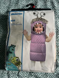 Disney Pixar Monsters Inc Boo costume infants size 0/6 months Brand new