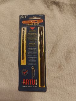 ARTU Porcelain Plus 3/8" Tile Drill Bit