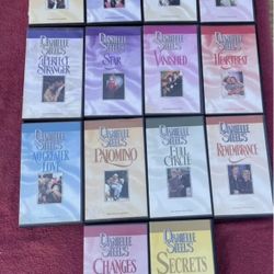 (14) Danielle Steel TV Film VHS Tape Rare Movie Collection.