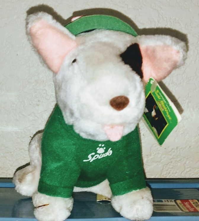Spuds mackenzie stuffed animal sale
