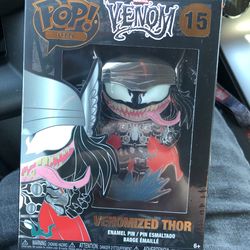 Venom Thor Funko Pin
