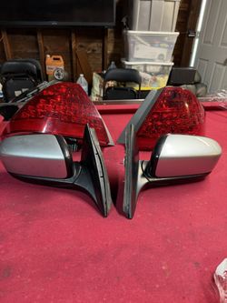Honda Accord Side Mirror And Taillights