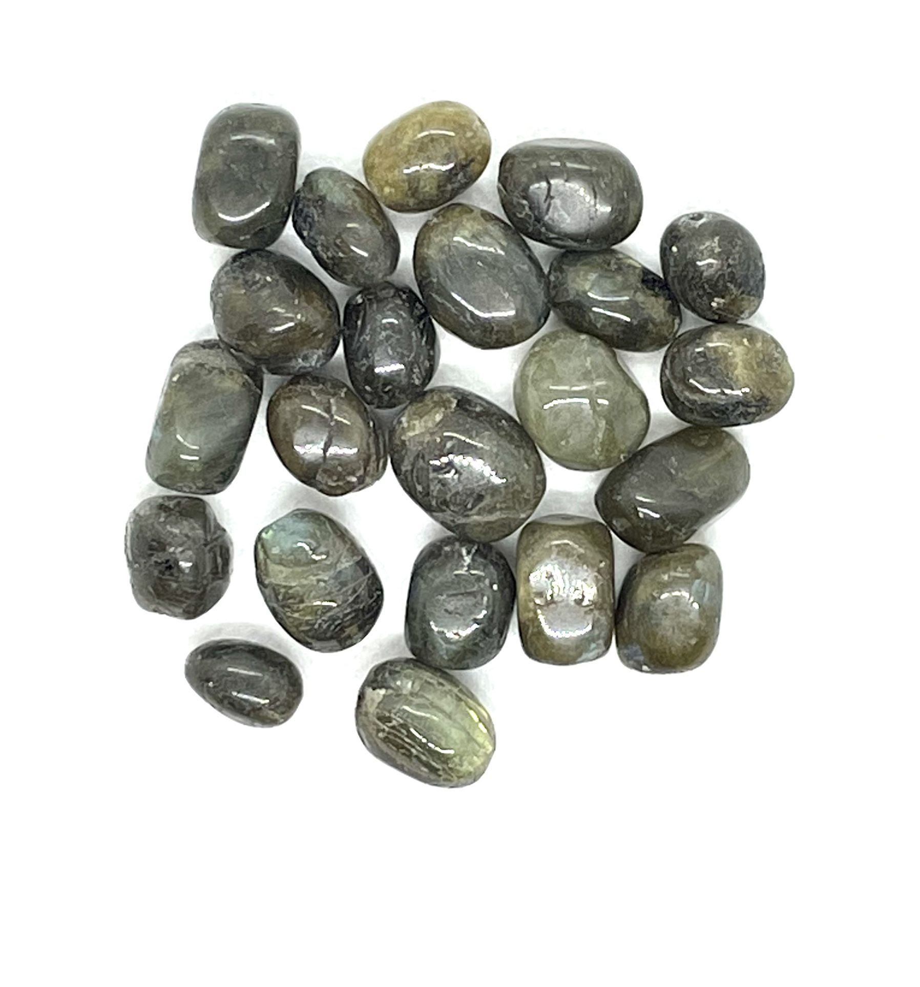 Chunky Barrel Style Labradorite Beads