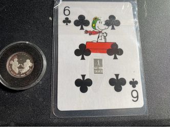 Snoopy card Mickey coin 999