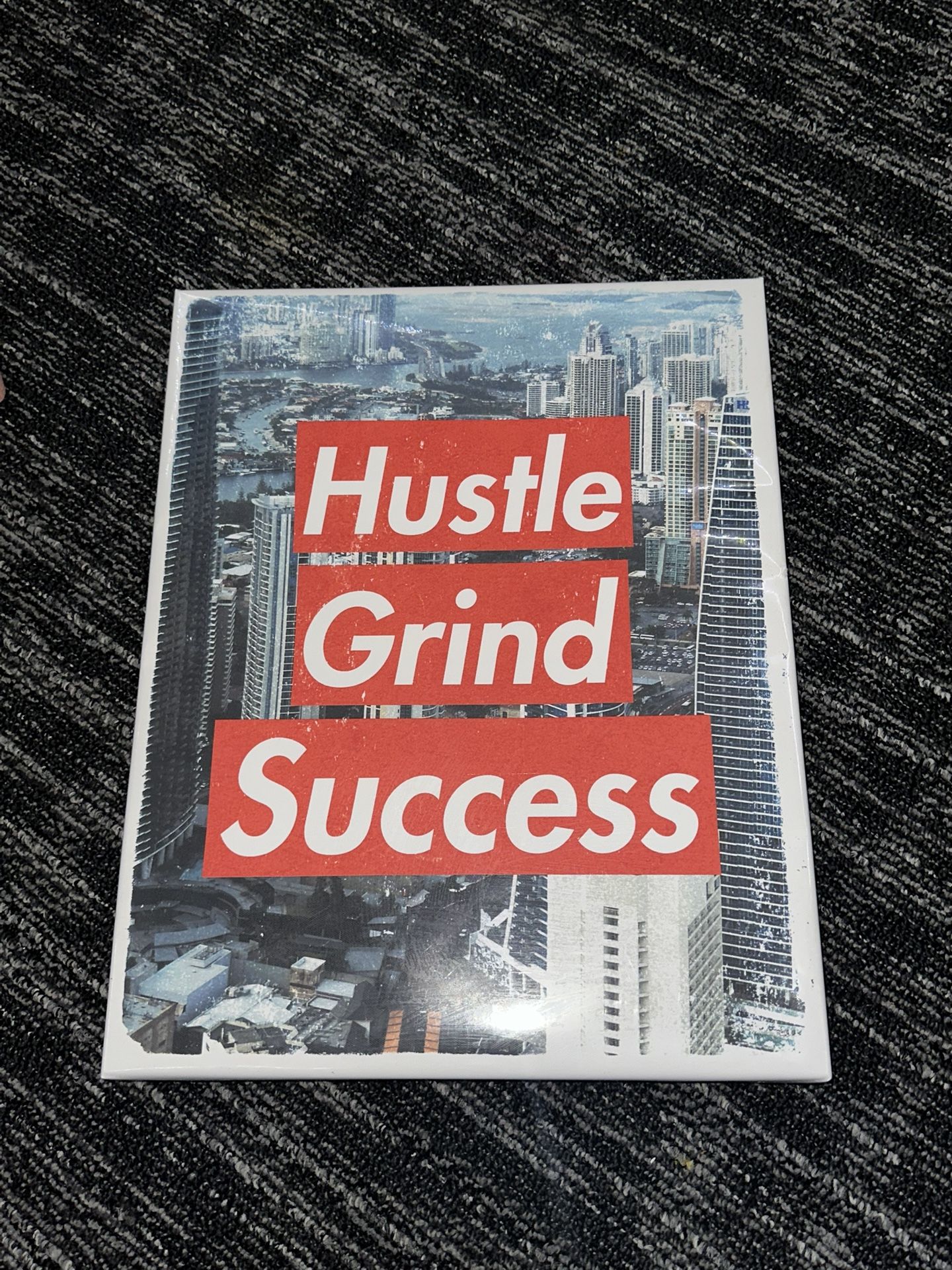 Hustle Grind Success Canvas
