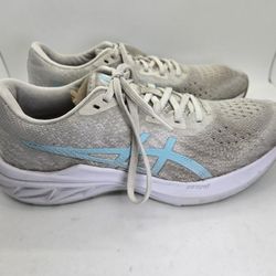 ASICS DYNABLAST 2 Shoes Women's 7 Grey Blue Running Athletic Sneakers FFBlast