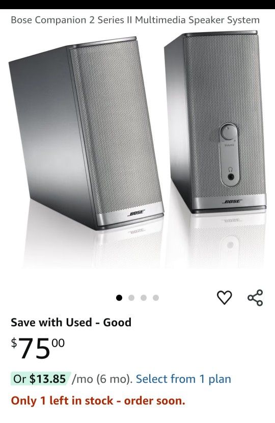 Bose Speakers