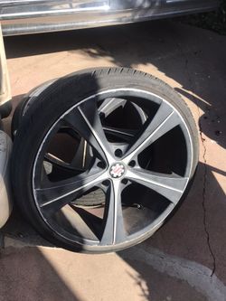20s aluminum wheels