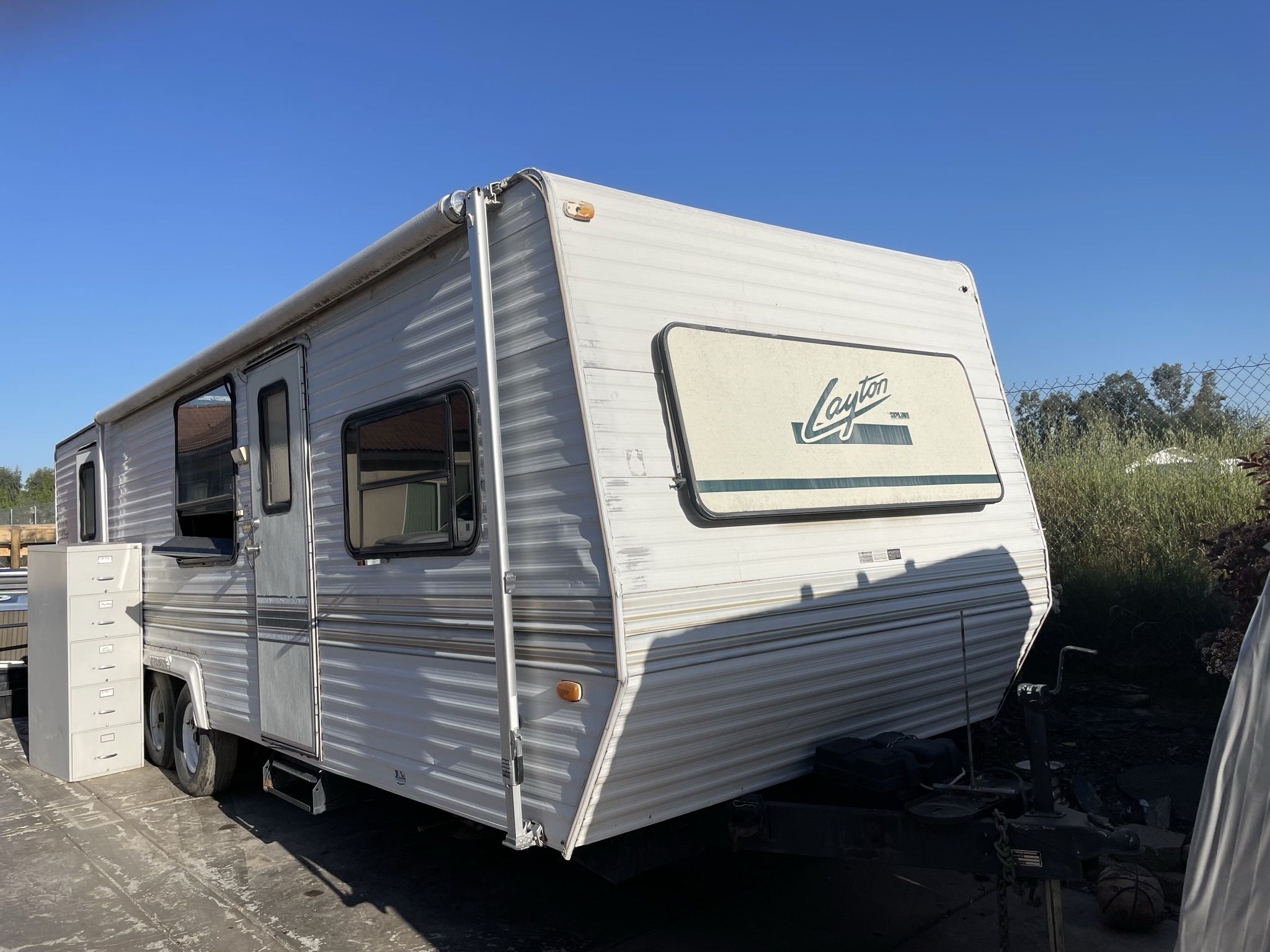 Layton 29’ Travel Trailer Gutted For Grow Tows Great W Ac 1/2 Roof