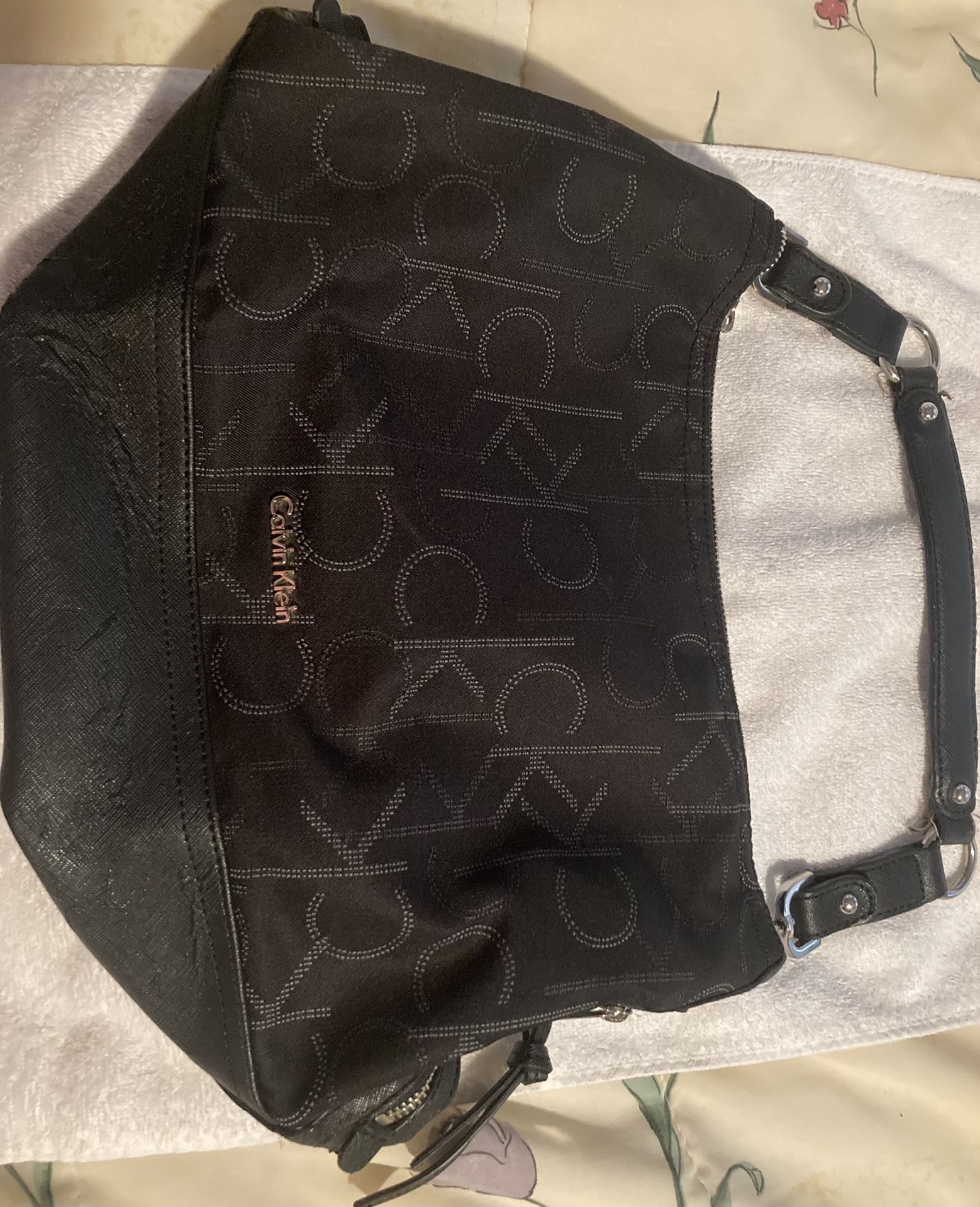 Calvin Klein Shoulder Purse Black