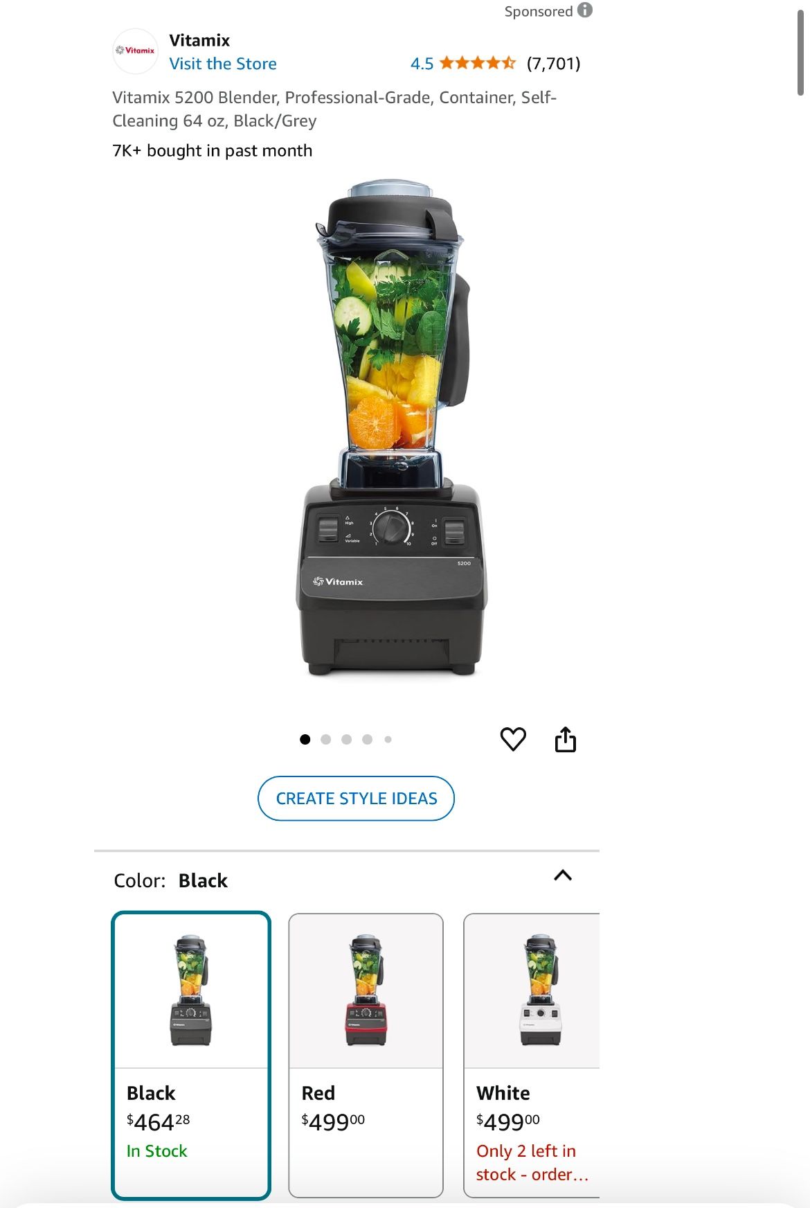 Okinawa Prefecture 200 Blender Vitamix Pro Series 200 Vitamix